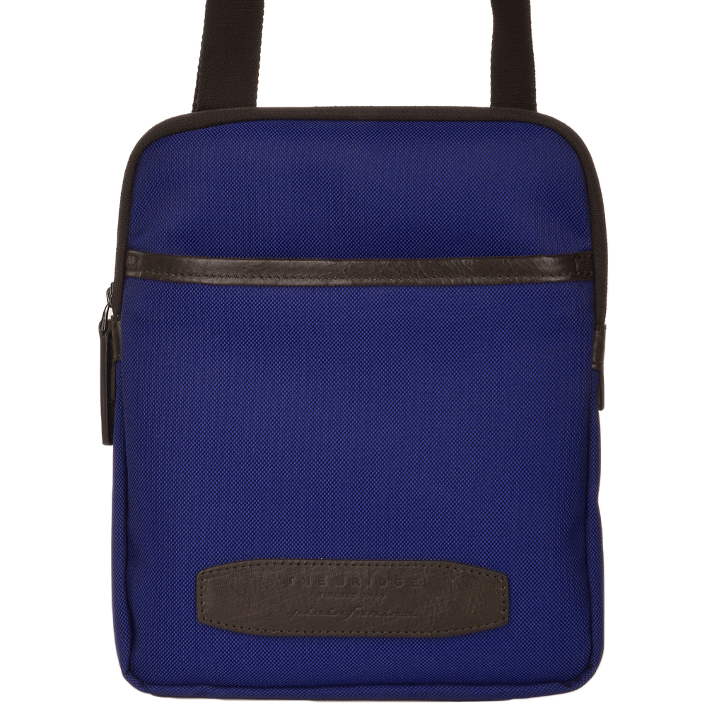 The Bridge Italian Large Flight Bag Royal Blue/gunmetal - 052015 3D 3M NH