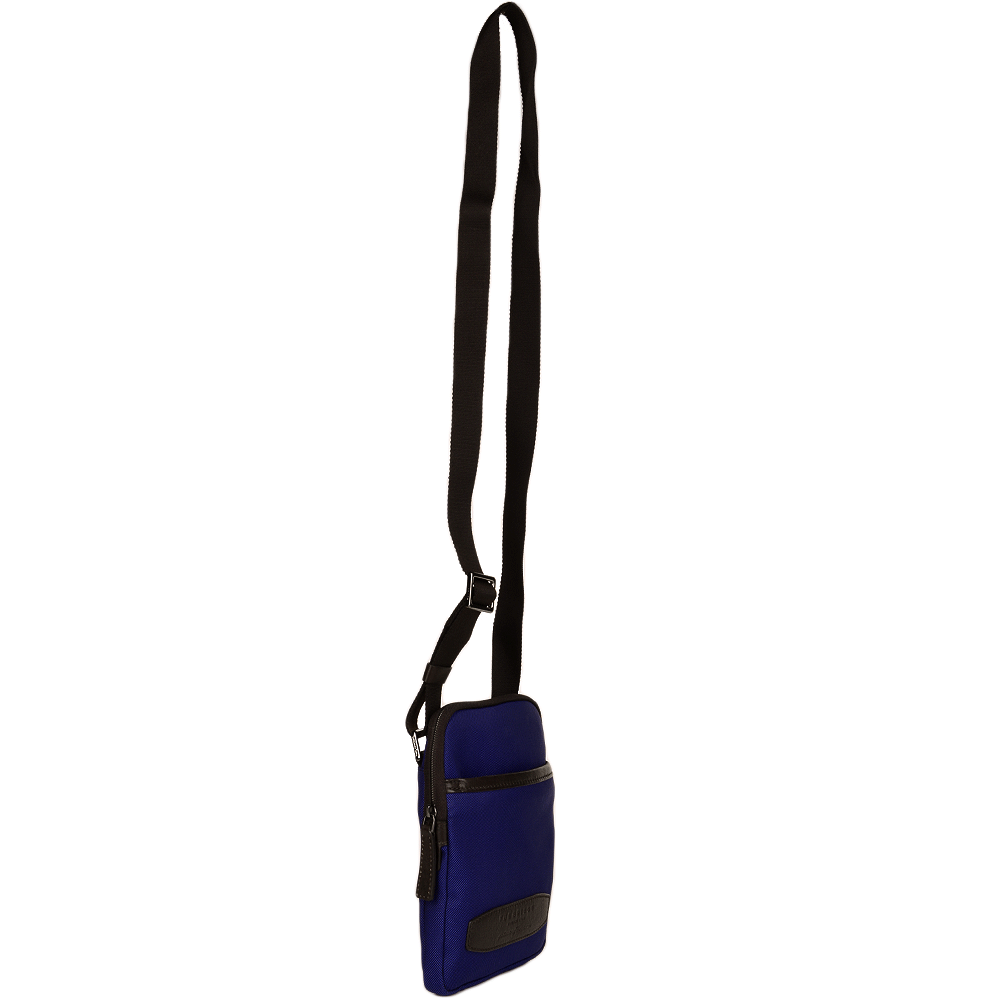 The Bridge  Italian Small Flight Bag Royal Blue/gunmetal - 052005 3D 3M NH