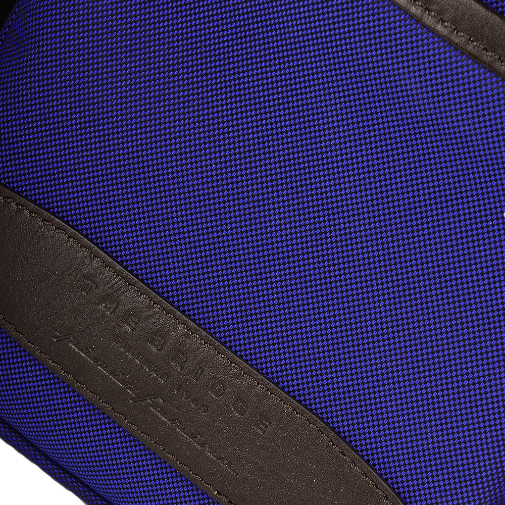 The Bridge  Italian Small Flight Bag Royal Blue/gunmetal - 052005 3D 3M NH