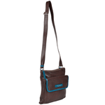 The Bridge Full Grain Italian Travel Bag Brn/blue/ruthenium - 054053 2F 6T NH