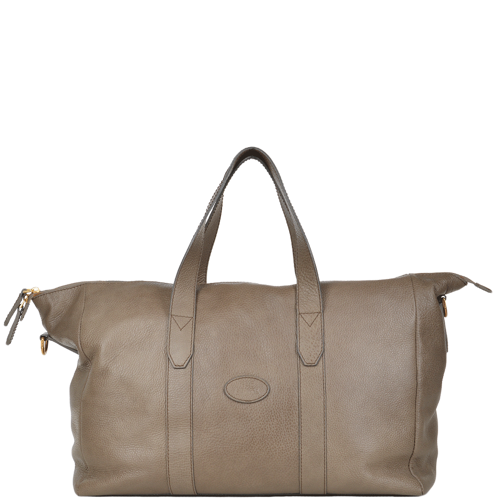 The Bridge Full Grain Italian Holdall Dove Grey - 74023 79 11 NH