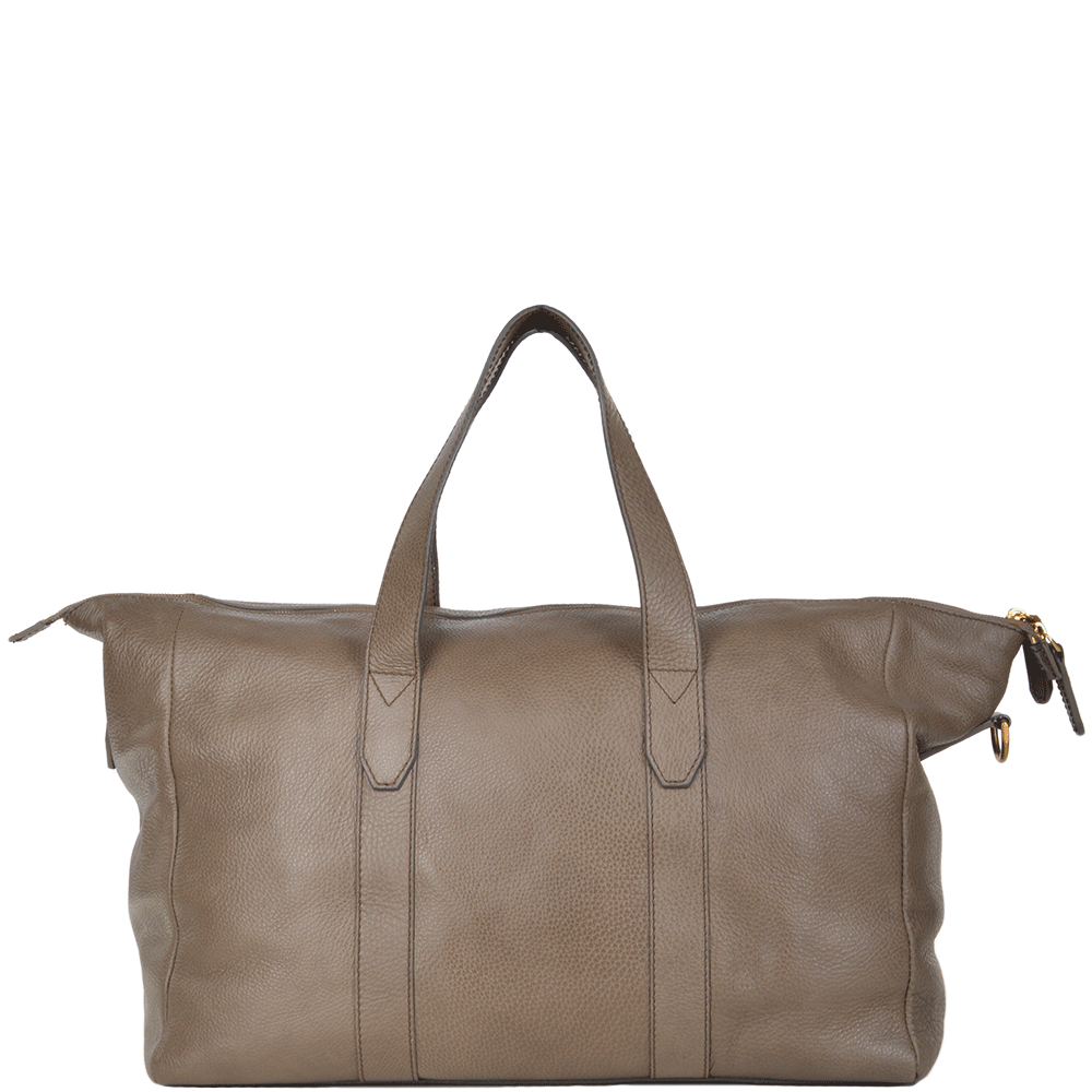 The Bridge Full Grain Italian Holdall Dove Grey - 74023 79 11 NH