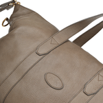 The Bridge Full Grain Italian Holdall Dove Grey - 74023 79 11 NH