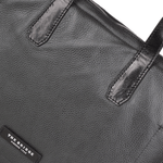 The Bridge Full Grain Italian Leather Laptop Bag  Black/ palladium - 064071 2F 20 NH