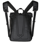 The Bridge Medium Roll Top Italian Travel Backpack Black - 061556 3Q 86 NH