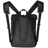 The Bridge Medium Roll Top Italian Travel Backpack Black - 061556 3Q 86 NH