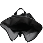 The Bridge Medium Roll Top Italian Travel Backpack Black - 061556 3Q 86 NH