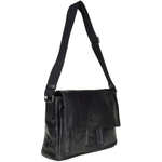 The Bridge Italian Messenger Bag Iron Blue  -  54073 01 09 NH