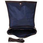 The Bridge Italian Large Messenger Bag Beige/drk Brn/gunmetal - 052035 3D 3L NH