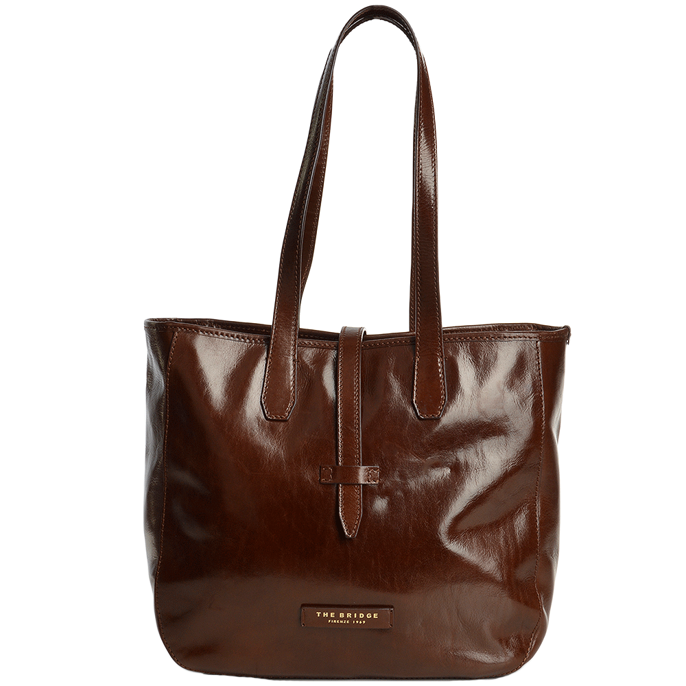 The Bridge Medium Italian Leather Shopper - 41416 01 14 NH