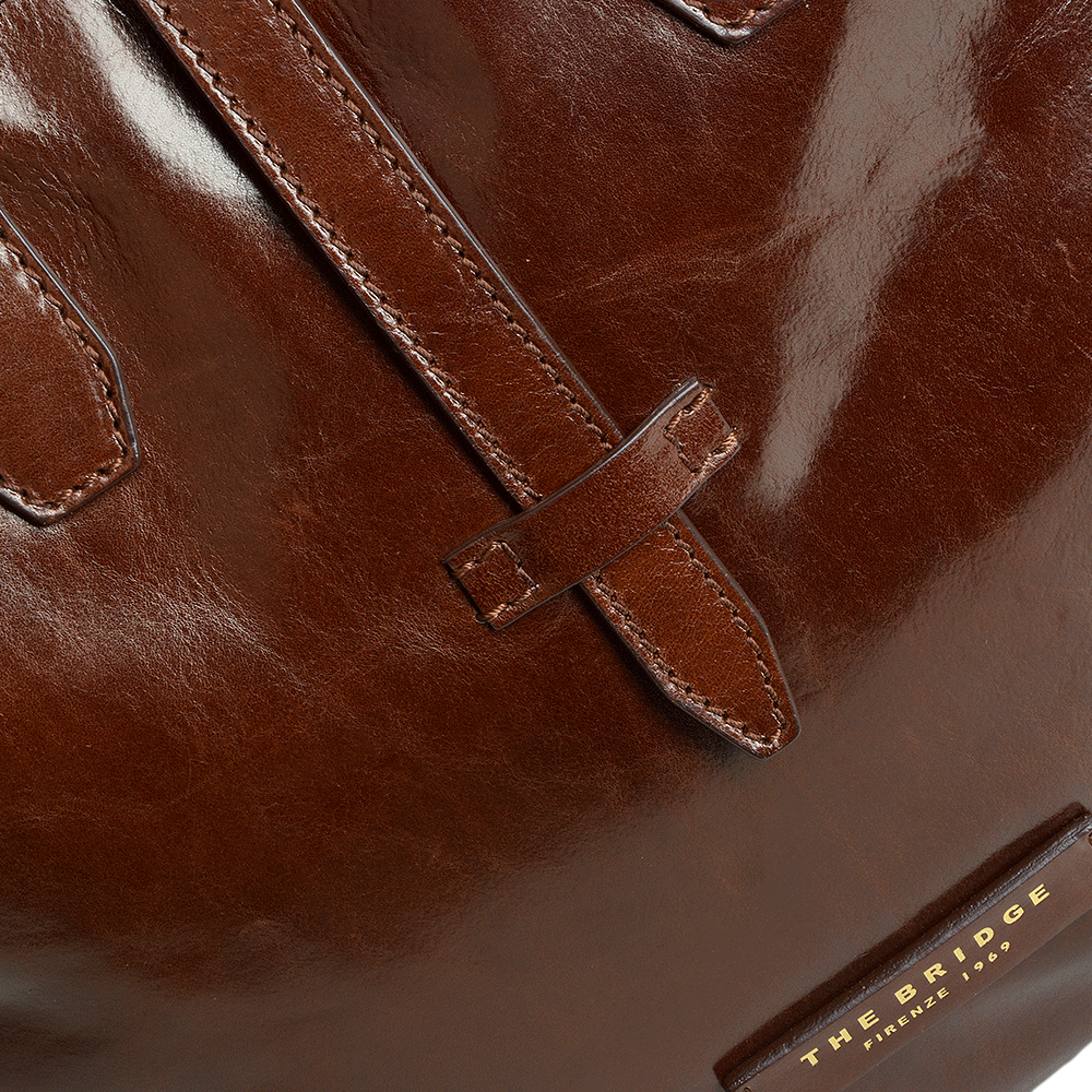 The Bridge Medium Italian Leather Shopper - 41416 01 14 NH