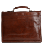 The Bridge Medium Italian Travel Briefcase  Brown - 64665 01 14 NH