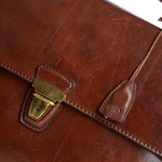 The Bridge Medium Italian Travel Briefcase  Brown - 64665 01 14 NH