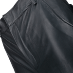 Womens Leather Jeans  Black/ Nappa: PADDLE PUSHERS