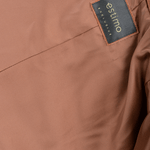 Vegetable Tanned Leather  Biker Jacket Tan: EM 100