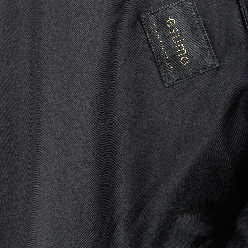 Vegetable Tanned Ribbed Leather Jacket Black: 1716