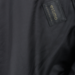 Vegetable Tanned Ribbed Leather Jacket Black: 1716