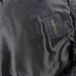 Ladies Short  Vegetable Tanned Leather Biker Jacket Black: EL-102