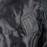 Vegetable Tanned Leather Biker Jacket Black: Z-1004