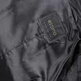 Short Vegetable Tanned Leather Biker Jacket Black: Z-2013