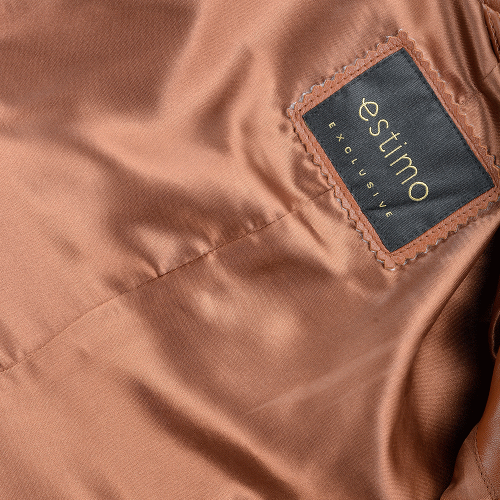 Veg Tanned Biker Jacket Tan: Z-2010