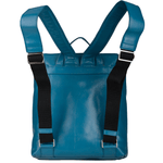 Italian Leather Backpack Blue/ruthenium : 63616 01 6B NH