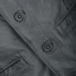 Leather Waistcoat Gray: MEN VEST