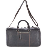 Large Leather Oily Hunter Holdall Brown : 1666