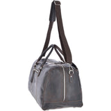 Large Leather Oily Hunter Holdall Brown : 1666