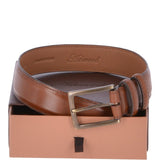 Vegetable Tanned Leather Classic Belt Tan : 1996