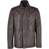Leather Jacket Dark Brown : Ben