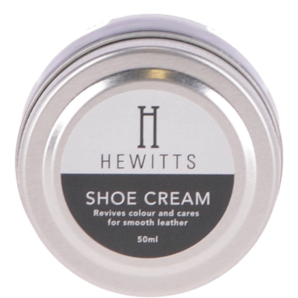 Hewitts Premium Shoe Cream 50ml Black