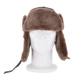 Trapper Hat With Sheepskin Fur Olive: 030-T