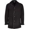 Mens Classic Sheepskin Coat Black: KE 884 BOX