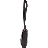 14 Inch Leather Satchel Brown : Josh