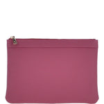 Large Padded Leather Pouch Bag Fuchsia – 62093