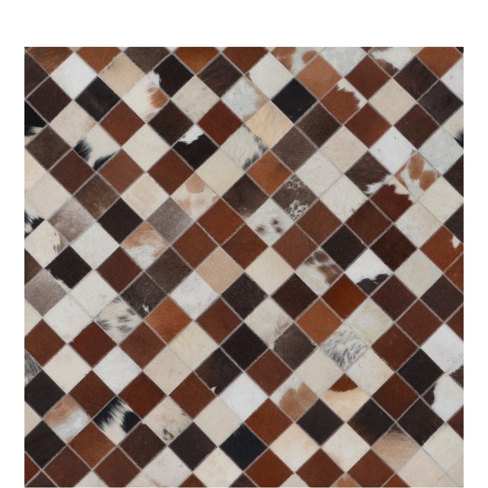 Hair On Hide Rug Tan Multi: ASH 09
