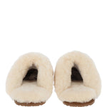 Classic Ladies  Suede Sheepskin Slippers Chestnut