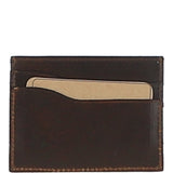 Luxury Slim Leather Wallet Copper Brown:  5993