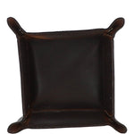 Medium Leather Tidy Tray Copper Brown: MEDIUM COIN TRAY