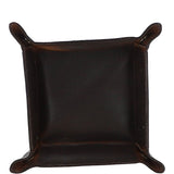 Medium Leather Tidy Tray Copper Brown: MEDIUM COIN TRAY