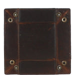 Medium Leather Tidy Tray Copper Brown: MEDIUM COIN TRAY