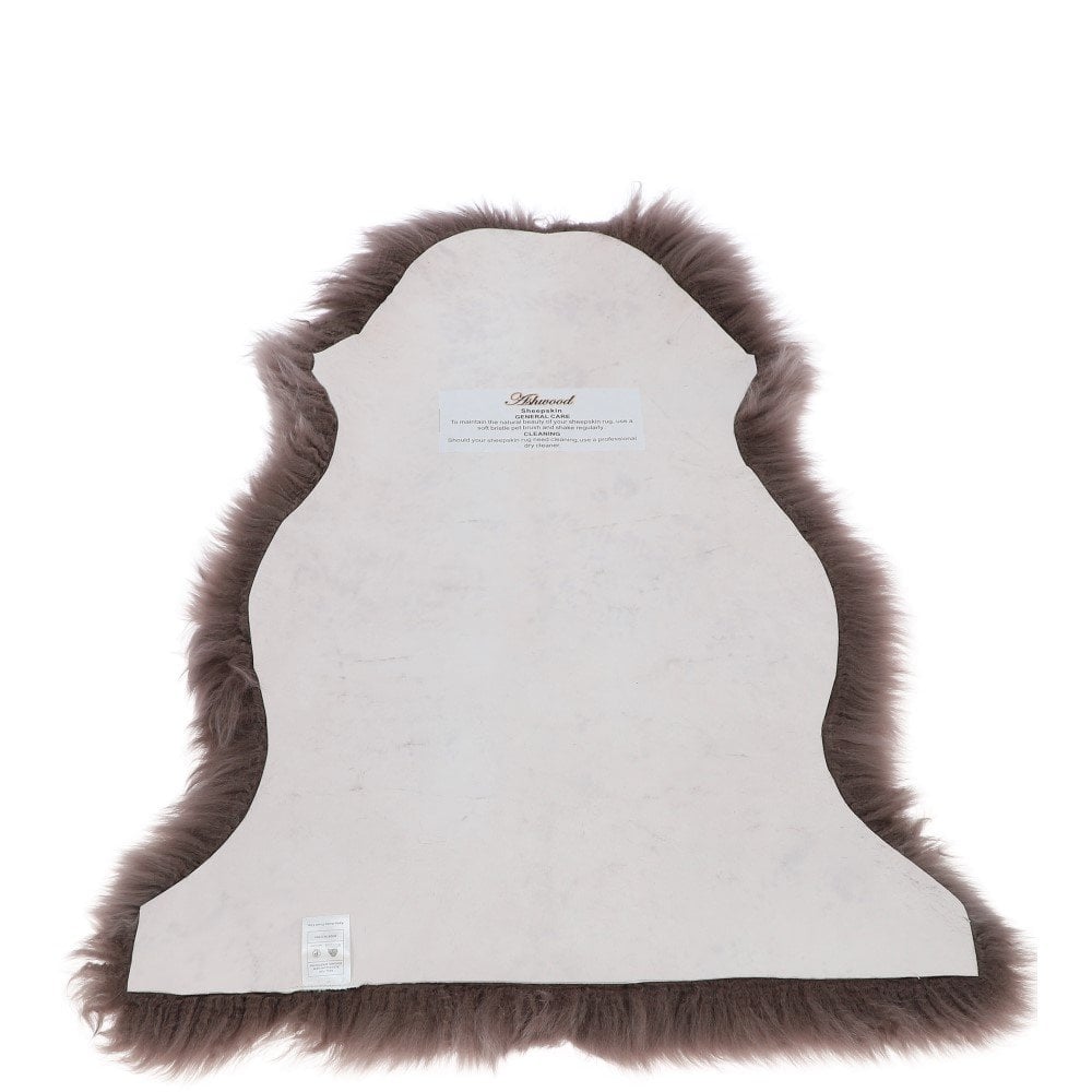 Ashwood Single Australian Sheepskin Rug Mink