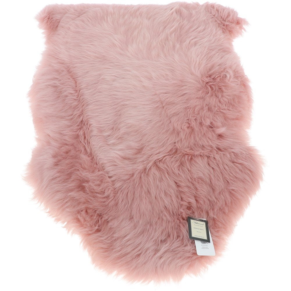 Ashwood Single Australian Sheepskin Rug Rosa