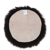 Ashwood Sheepskin Seat Pad Chocolate