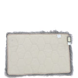 Ashwood Sheepskin Quilted Mat Grey