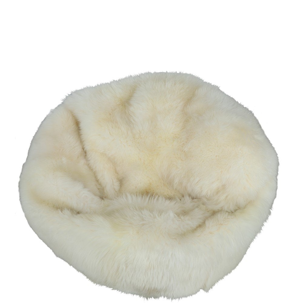 Ashwood Sheepskin Longwool Bean Bag Natural
