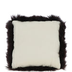 Ashwood Sheepskin Cushion Chocolate