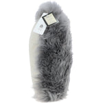 Ashwood Sheepskin Cushion Grey
