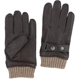 Mens Ashwood Leather Gloves Brown: 501